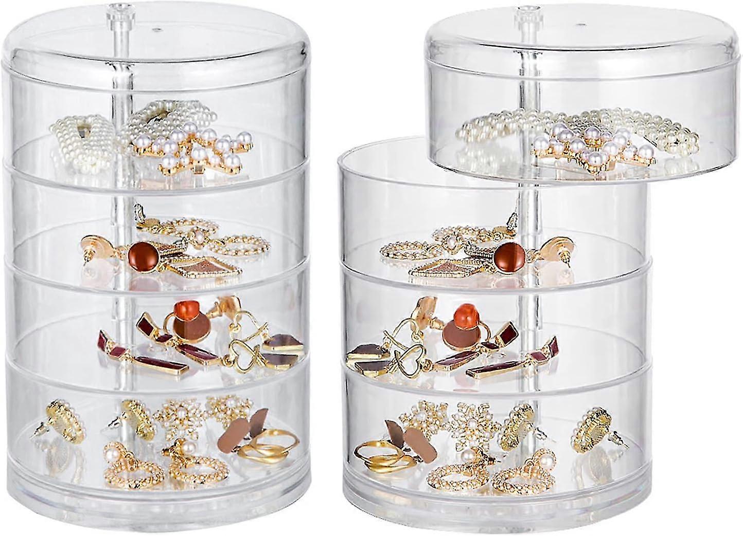 360° Rotating Clear Acrylic Organizer