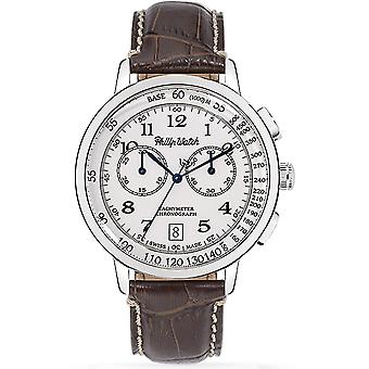 Philip Watch Grand Arkiv 1940 Swiss Quartz analog man Watch med R8271698004 Cowskin armbånd