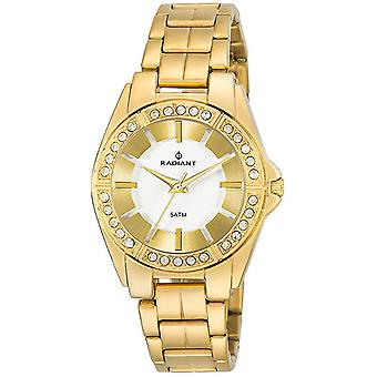 Radiant new sun Quartz Analog Woman Watch with RA302202 Gold Plated Stainless Steel Bracelet