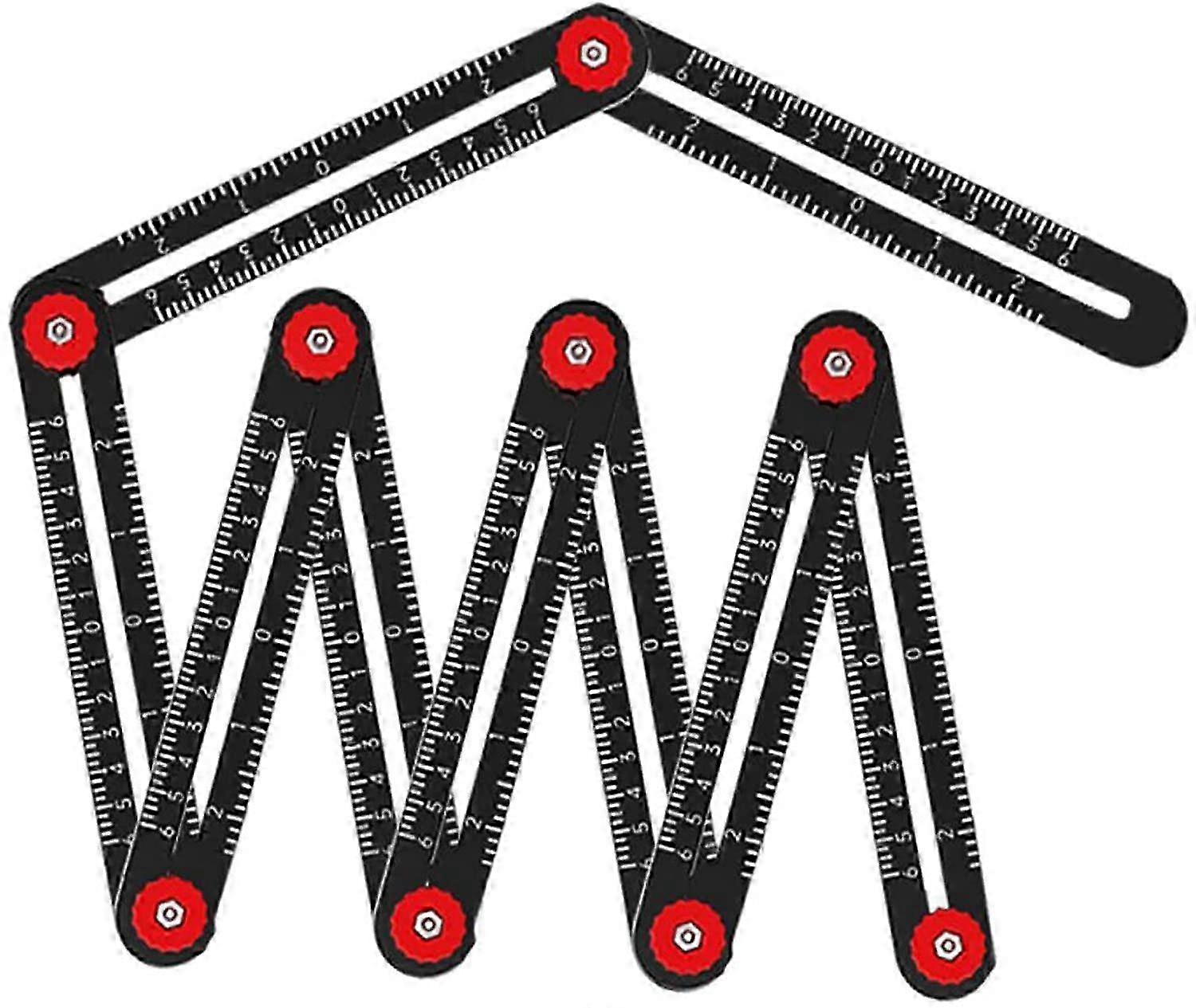 9-Fold Aluminum Angle Measuring Rule