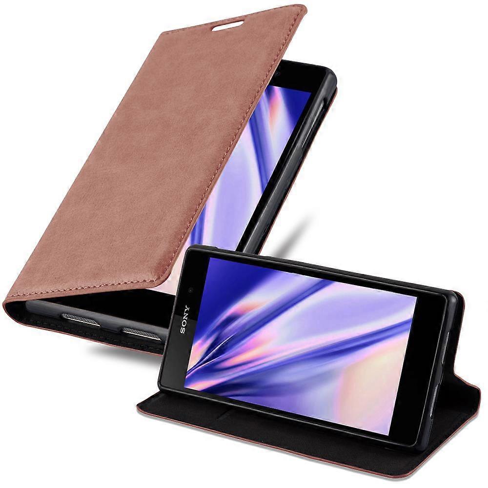 适用于索尼 Xperia Z1 的保护壳 - 带支架功能和卡槽的保护壳