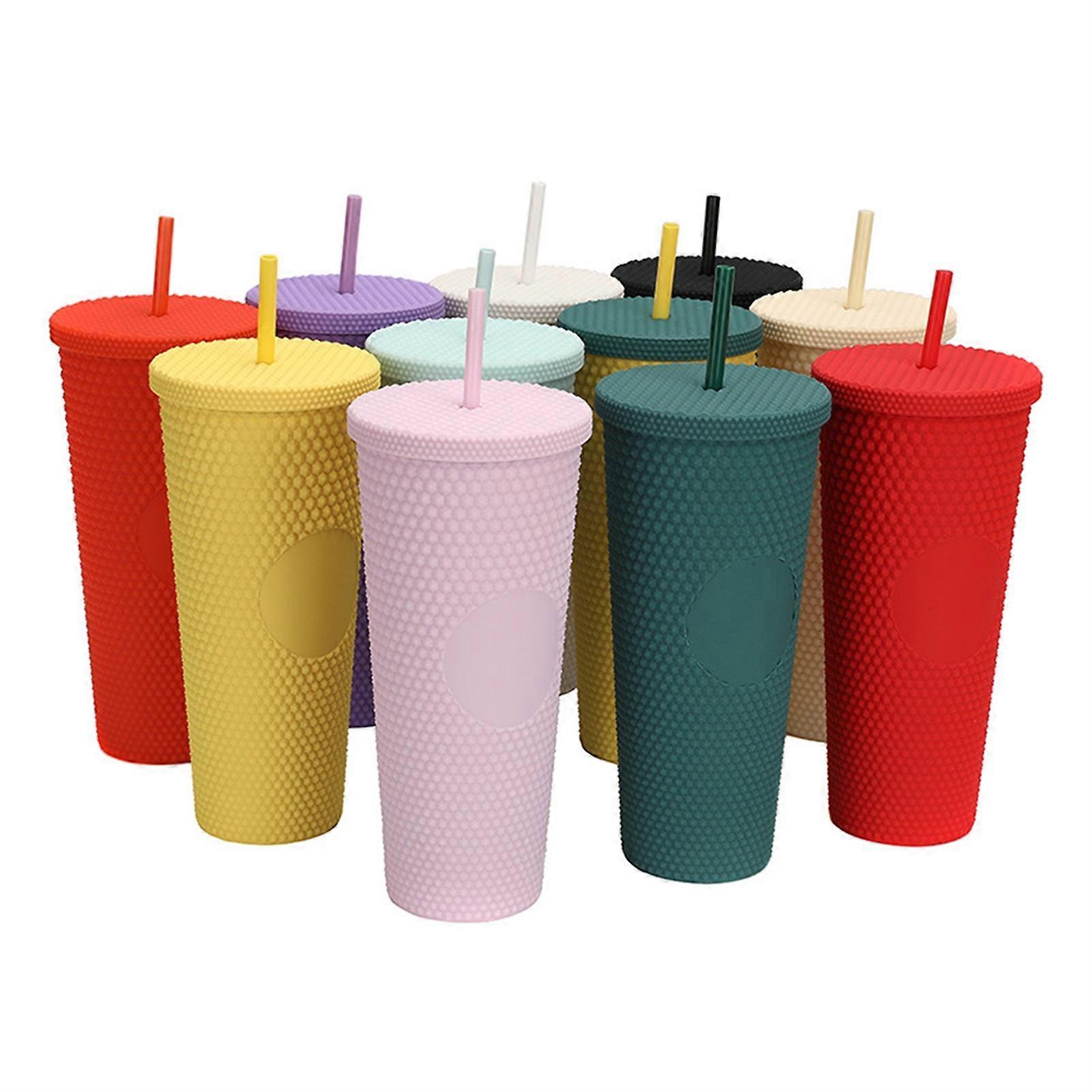 710ml Double-Wall Studded Matte Tumbler