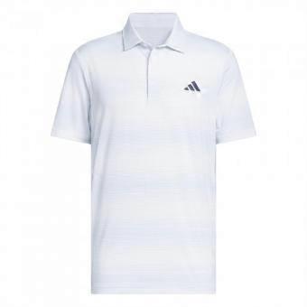 Adidas Mens Ultimate 365 Stripe Mesh Polo Shirt