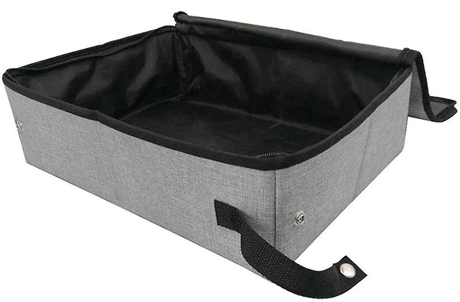 Cat Litter, Waterproof, Foldable, With Cover For Easy Transport