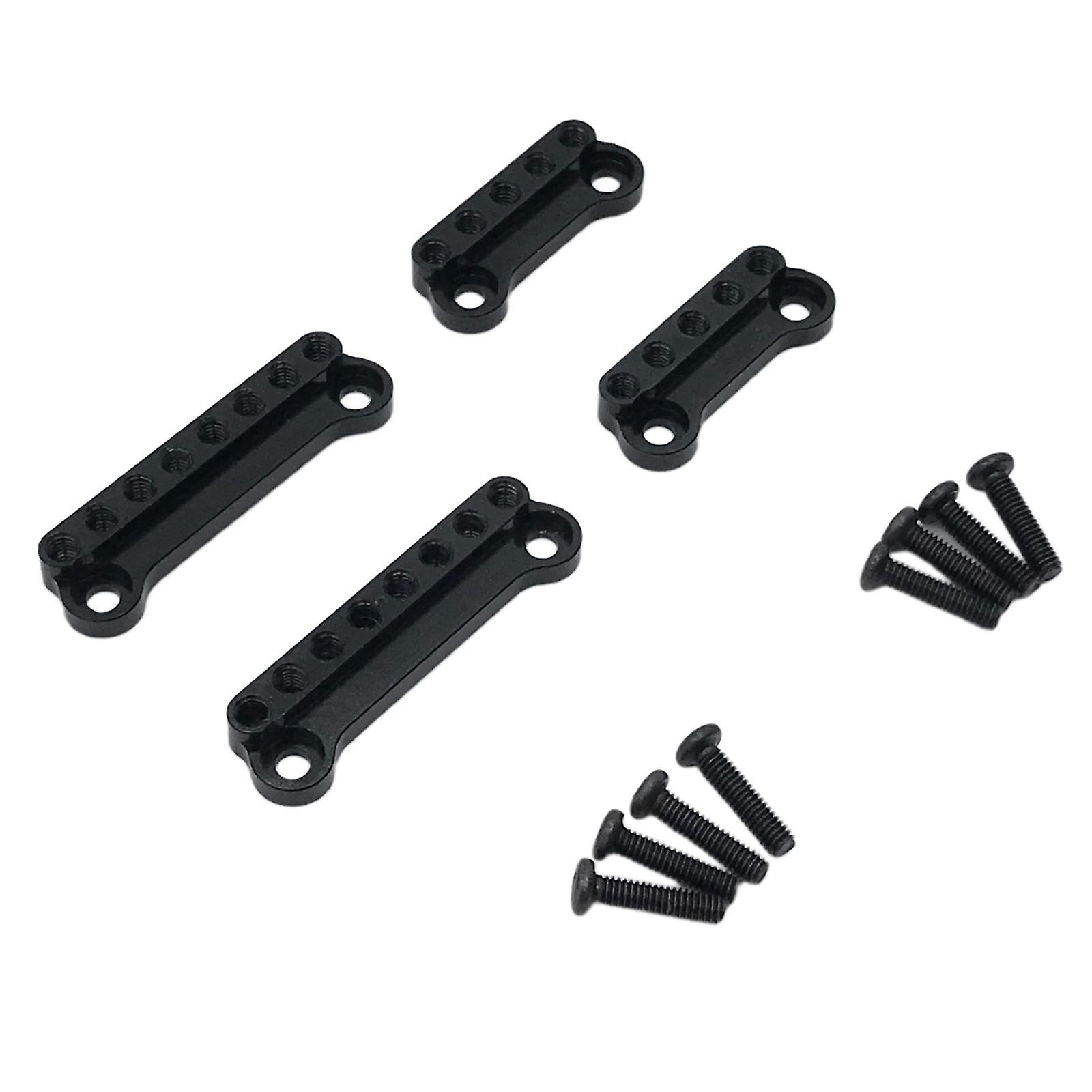2pcs RC Car Shock Tower RC Car Trunk Engine Accessories Replacements Black