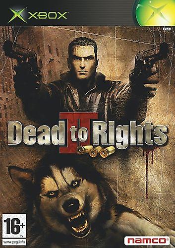 Dead to Rights II (Xbox) - PAL - New & Sealed