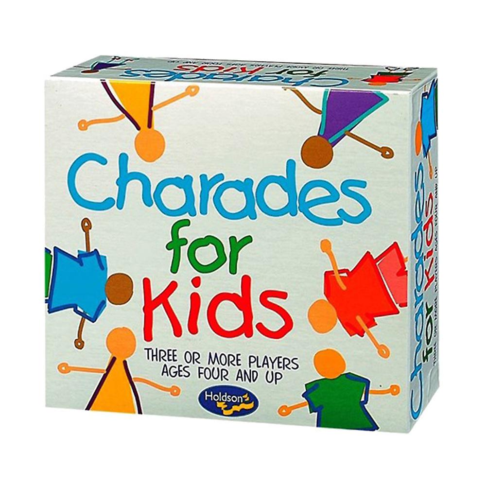 Holdson Charades Classic Card Game for Three Or More Players Ages 4+ and Up