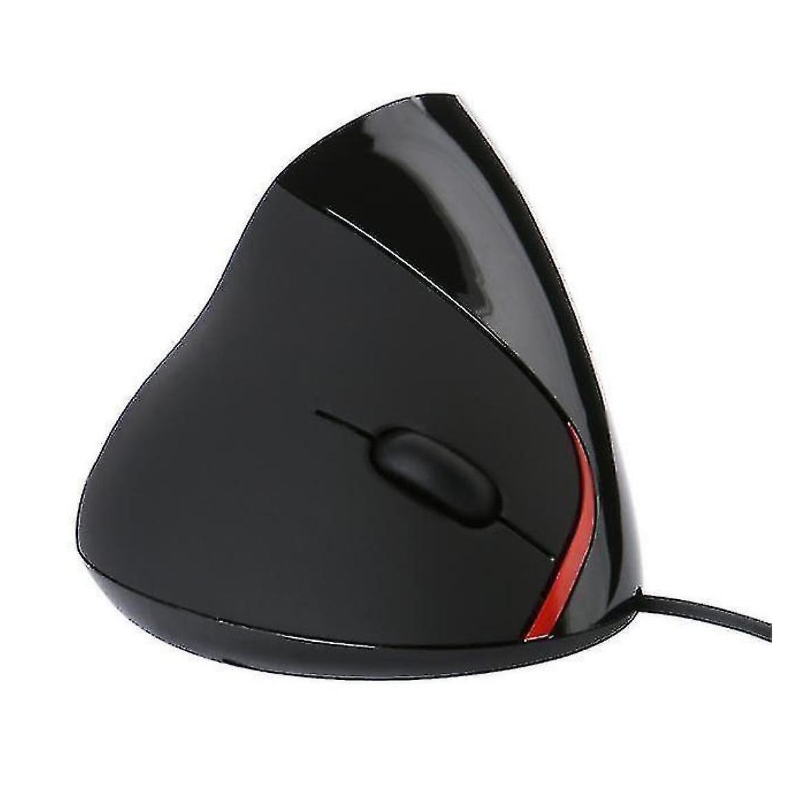 Optical Vertical Mouse Usb Interface Wired Mouse Desktop Black