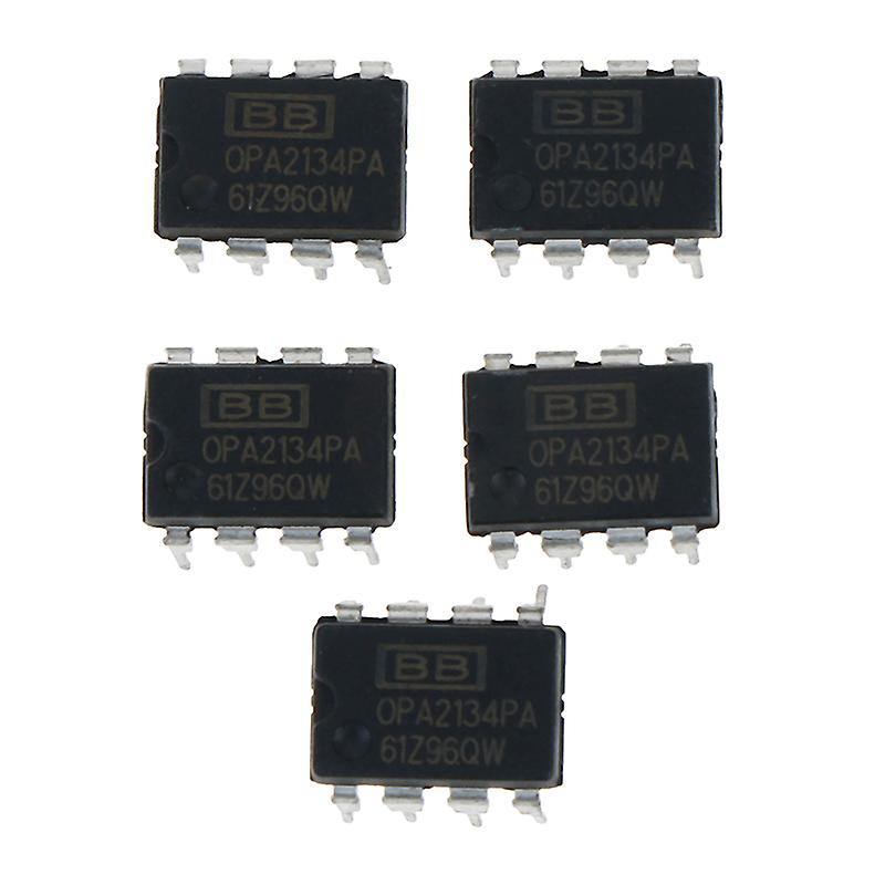 5pcs Op Amp Ic Bb/ti Dip-8 Opa2134pa Opa2134 100% Genuine And High Quality