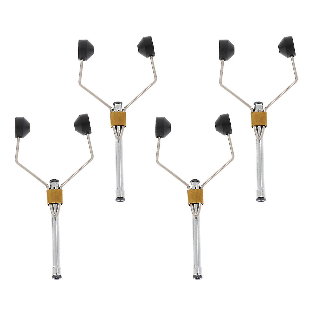 4pcs Fly Tying Tools Ceramic Fly Tying Materials Bobbins Thread Holder Black