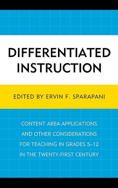 Differentiated Instruction Hardback Book