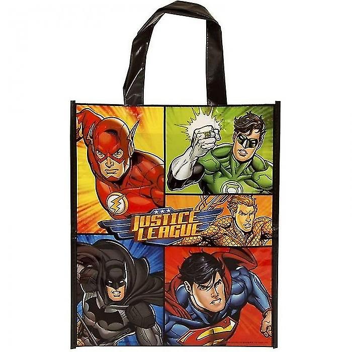 Justice League Logo Plastic Tote Bag
