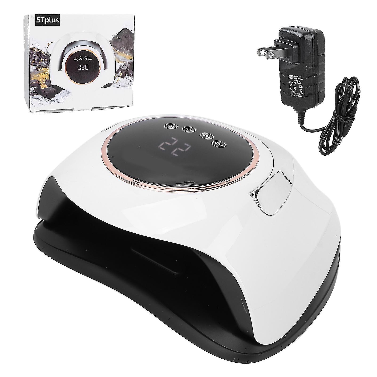 180W Professional Uv Led Nail Lamp Portable Gel Polish Curing Lamp Nail Dryer (100240v)us Plug