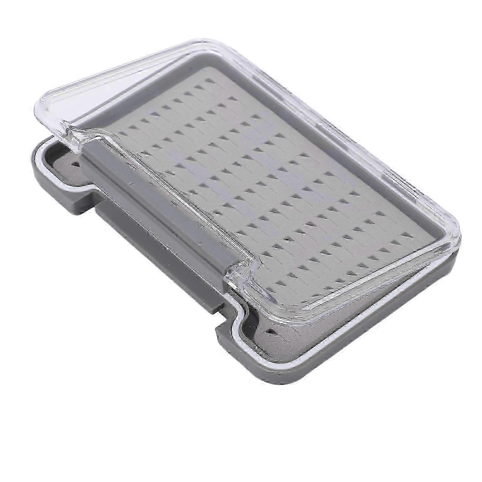Waterproof and Shockproof Fly Fishing Box, Portable Fishing Lure Box for Fishing Tackle Lovers, Triangle Hole