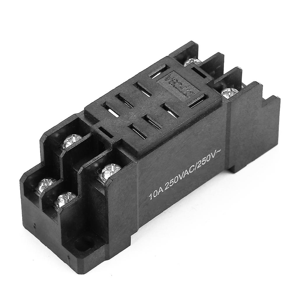 5er Set DTF08A Relaissockel 8-polig – Für LY2N-J, JQX-13F & HH62P – DIN-Schiene 35 Mm – Schraubklemmen – Industrielle Steuerung