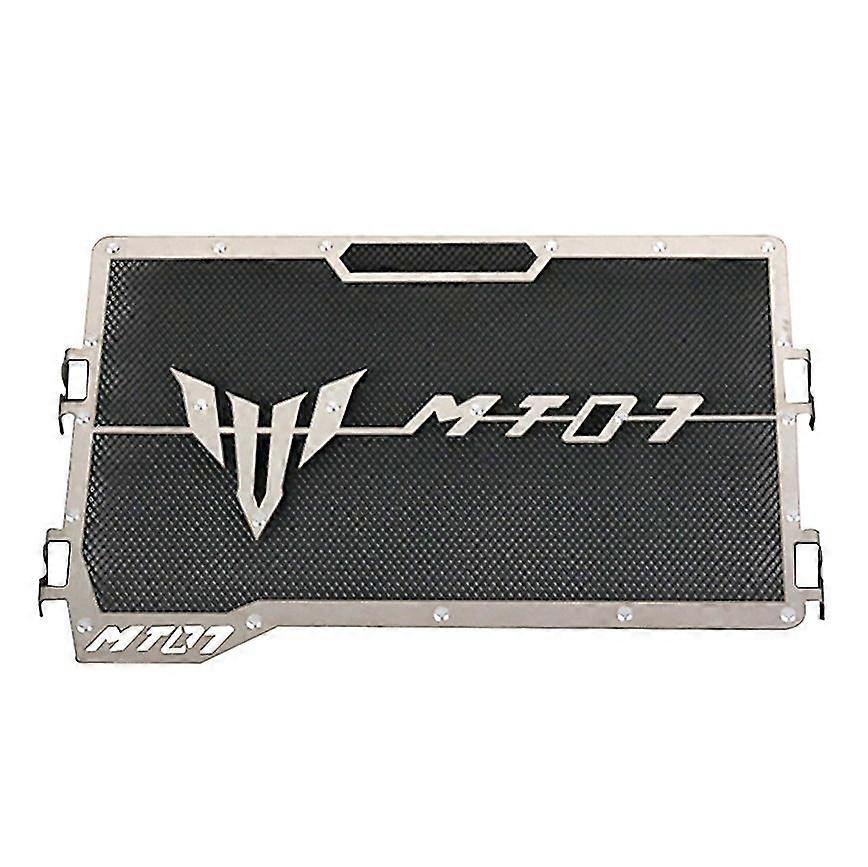 Heinmo Grille de protection latérale en aluminium pour radiateur de moto MT-07 MT07 FZ 07 FZ-07 2014-2017 - Noir