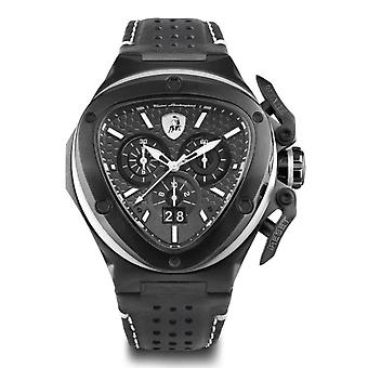 Sp x Herren Analog Quarzuhr mit Rindslederarmband T9XD