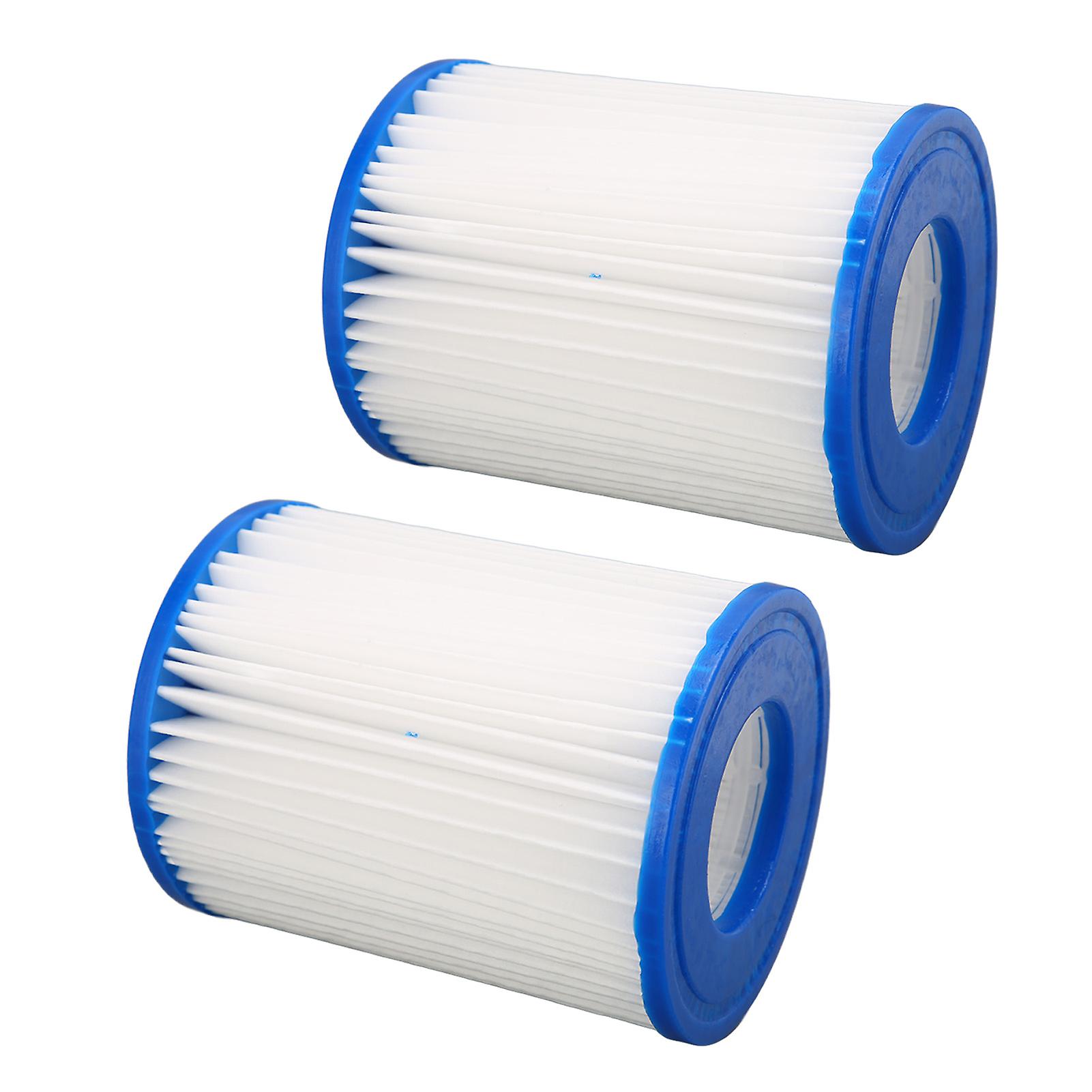 2Pcs Children's Pool Filter Washable Swimming Pool Filter Spa Filter Replacement for Hot Tubs
