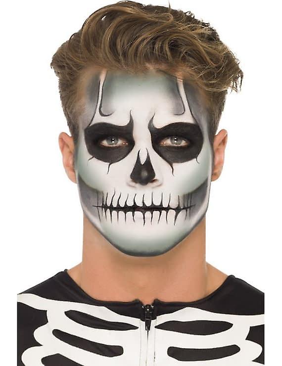 Halloween-Skelett-Make-up-Set für Erwachsene im Dunkeln leuchten