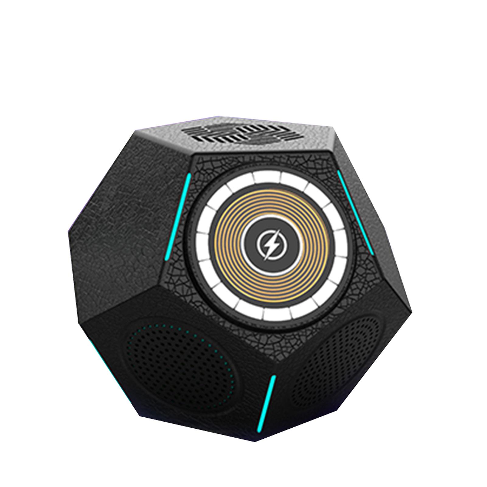 Multi-Function Portable Wireless Speaker Surround Sound Amplifieds Speaker for Bedside Table