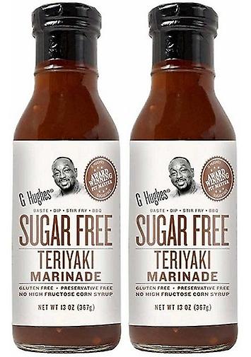 G Hughes Zuckerfreie Teriyaki Marinade 2er Pack