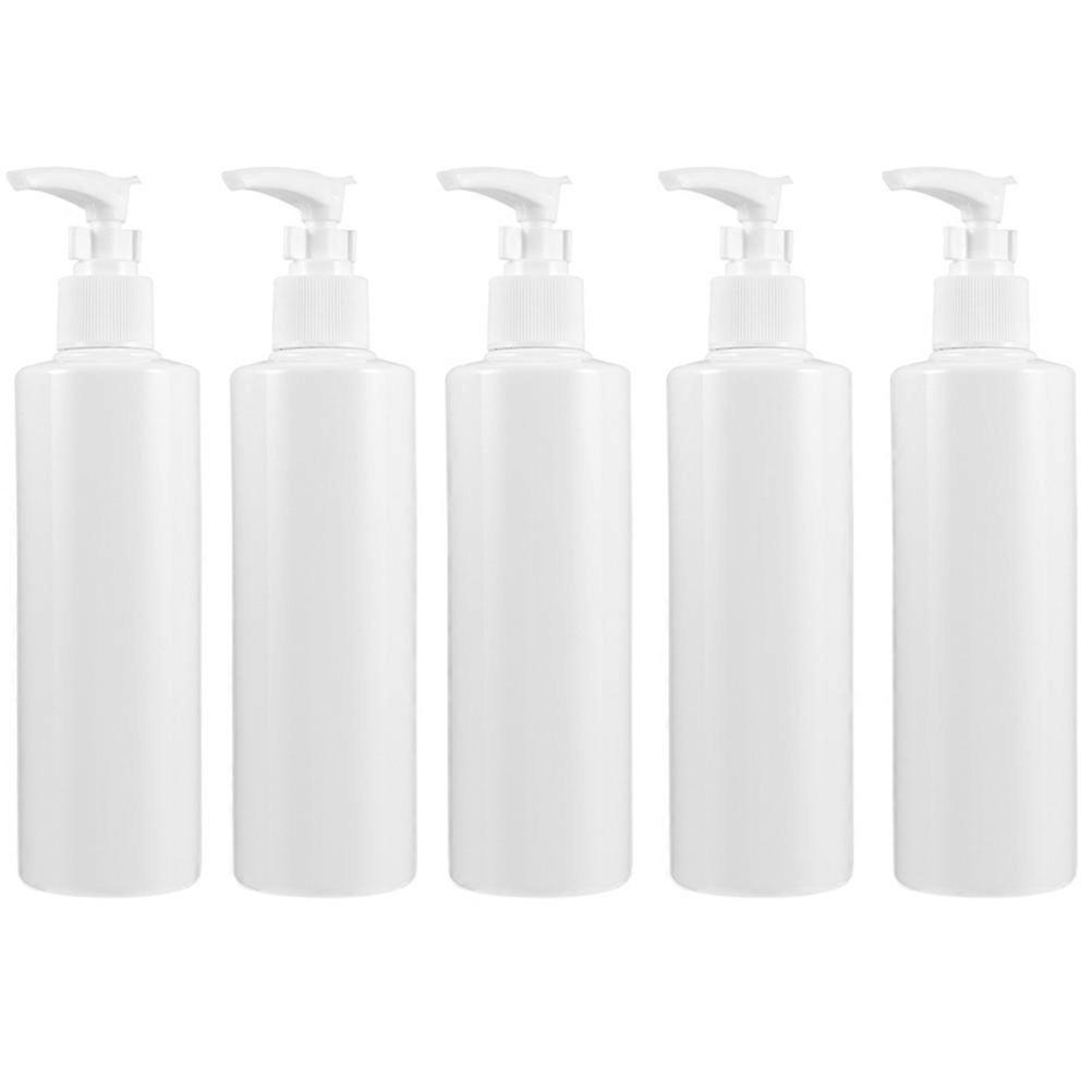 5pcs 250ML Lotion Bottle Portable Empty Pump Bottle Multi-purpose Travel Bottle