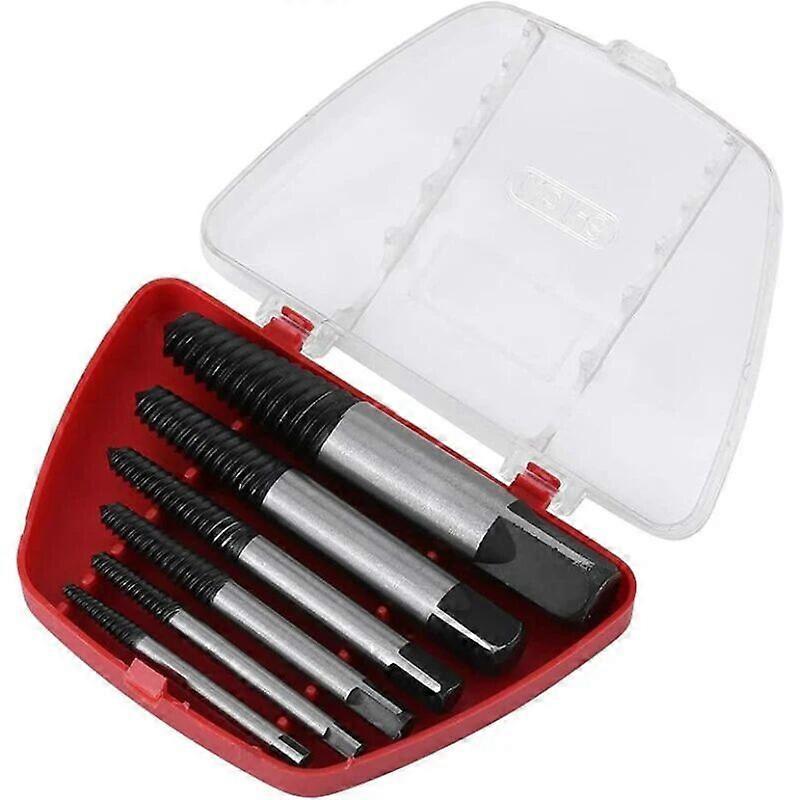 Stud Extractor Set, 6pcs Screw Extractor for Damaged Bolts or Screws