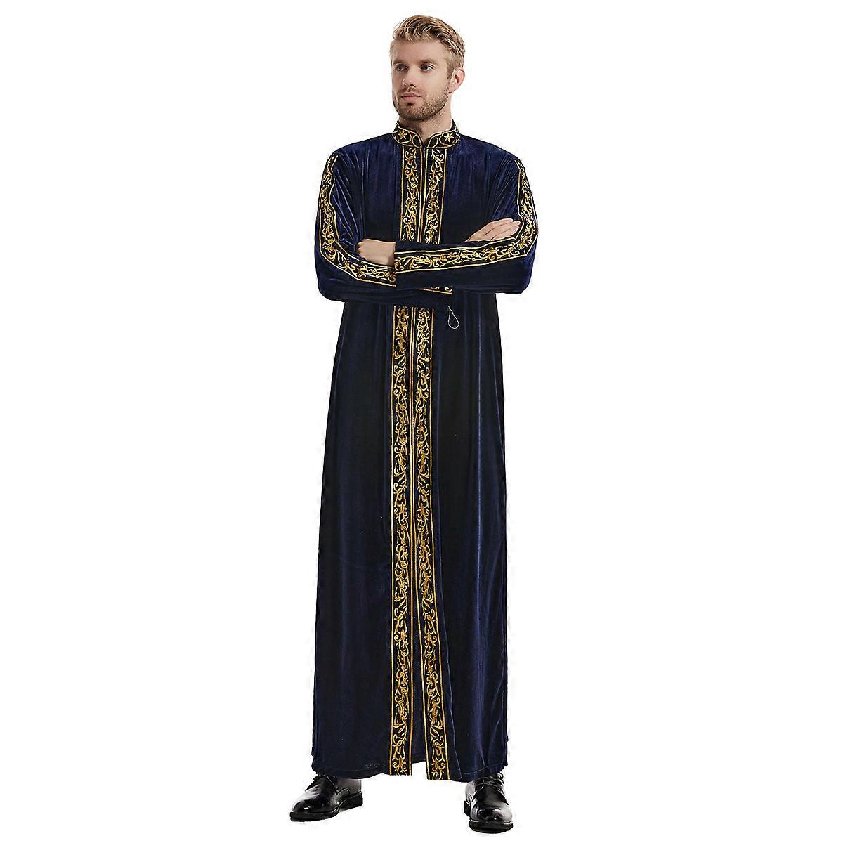Ramadan Eid Muslim Men S Velvet Dress Jubba Thobe Islamic Arabia Long Sleeve Robes Kaftan Dubai Turkey Men Clothing Abaya Jilbab | Fruugo NO Ramadan Eid Muslim Men S Velvet Dress Jubba Thobe Islamic Arabia Long Sleeve Robes Kaftan Dubai Turkey Men Clothing Abaya Jilbab | Fruugo NO
