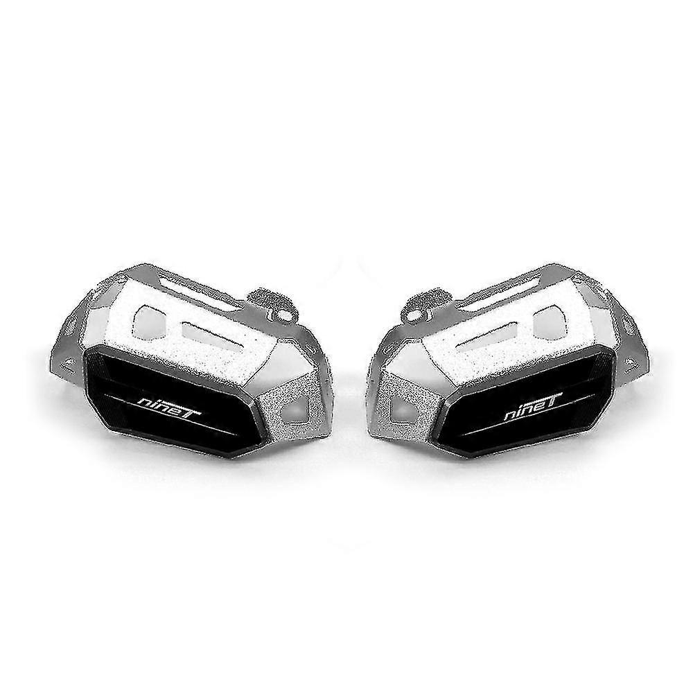 Protections De Culasse En Alliage D'aluminium Pour BMW R NineT Pure / Scrambler (2020-2022) – Lot De 2, Noires, Installation Facile
