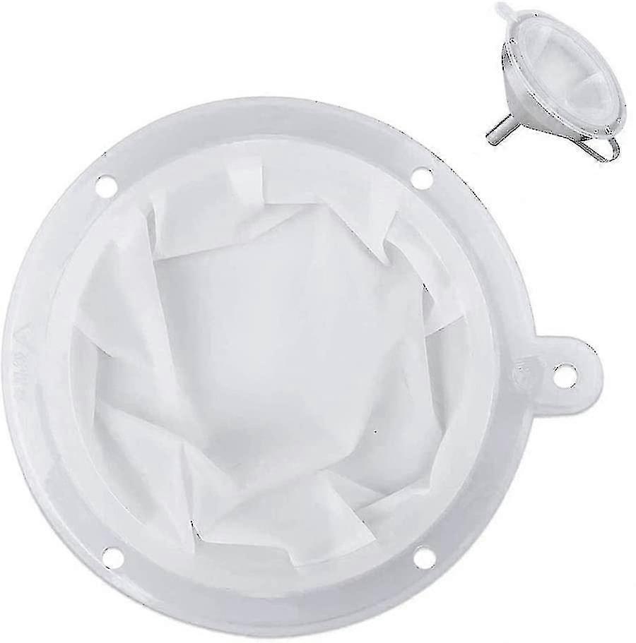 Food Filter Screen, 400 Mesh Filter Screen For 5 Inch Kitchen Funnel