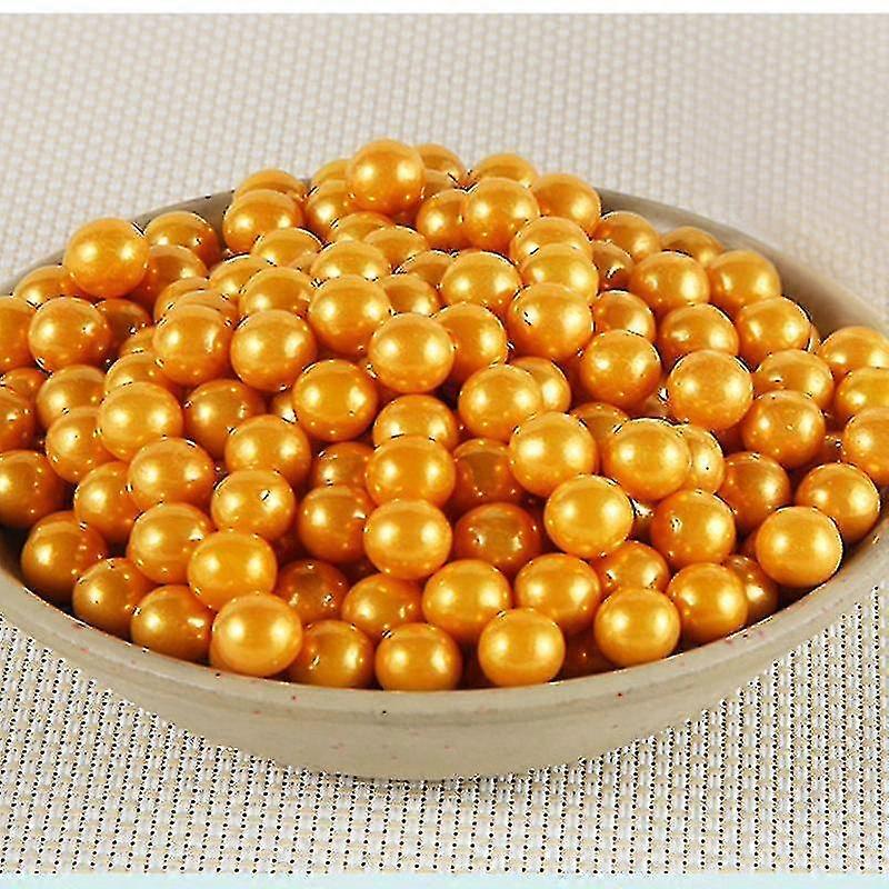 50 גרם 2-14 מ"מ אכיל חרוזים צבעוניים פנינה כדור סוכר עוגת פונדנט אפייה מפזרים כדור זהב עוגת חתונה קישוט ממתק חימר tw