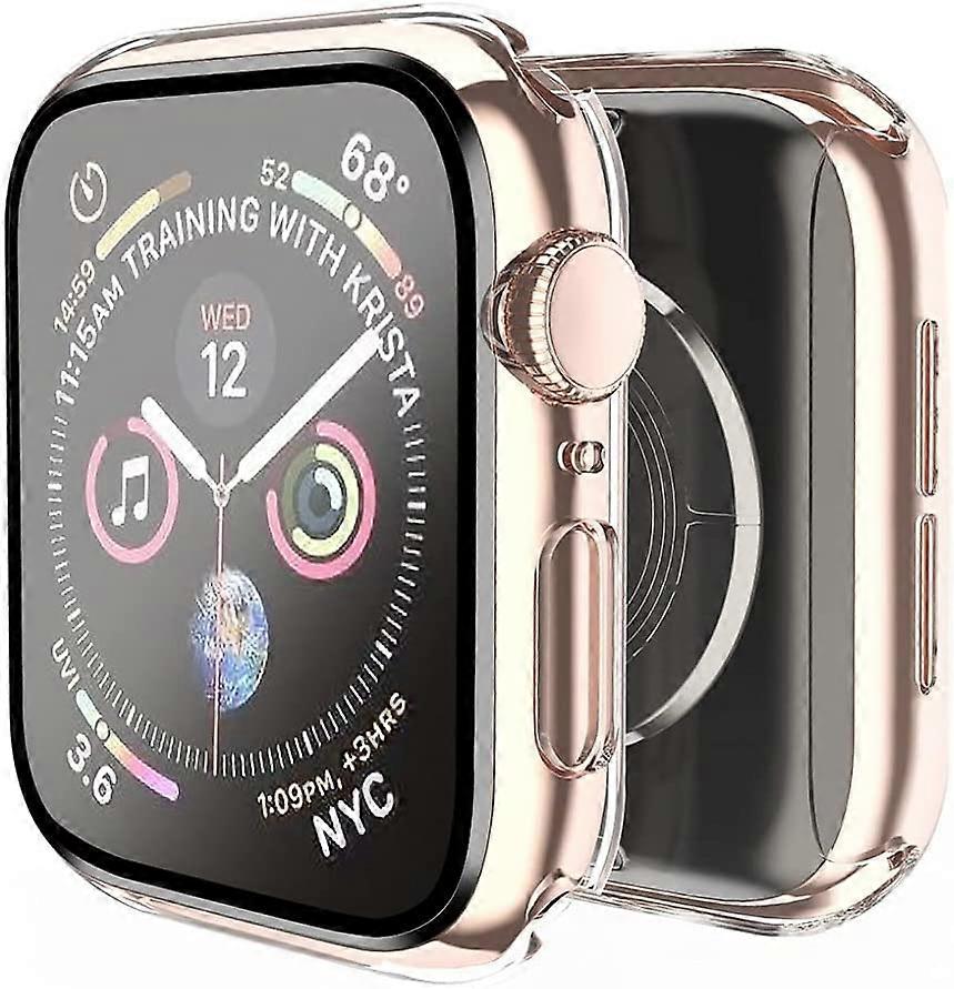 QQDD Case Compatible with Apple Watch Series 6/SE/Series 5/Series 4 44mm with Built in