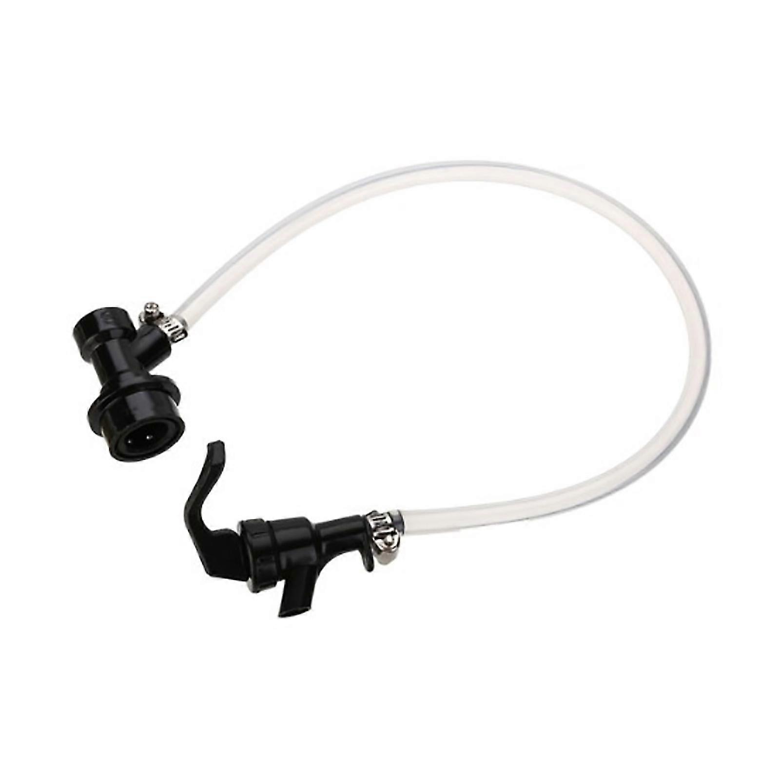 Homebrew beer tapper set/hose/plastic tap/dispenser (with connector)