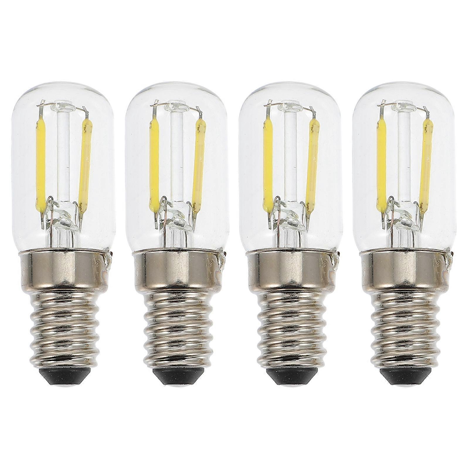 4 PCS Refrigerator Bulb LED Fridge Light Replacement E14 Dimming Light Bulb