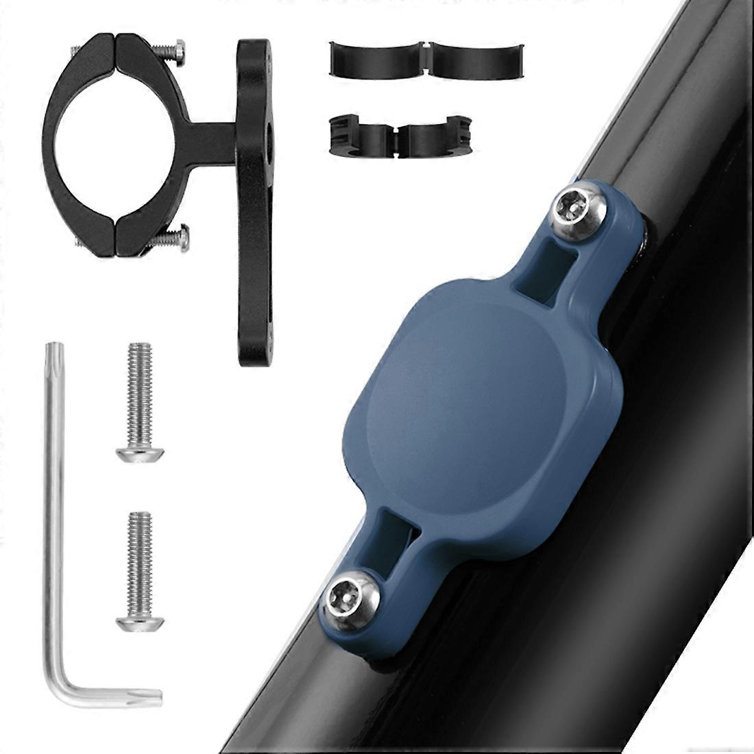 E-Bicycle Motorcycle Handlebar Case Support Holder for Bottle Cage Mount Anti-Lost Location ,Blue