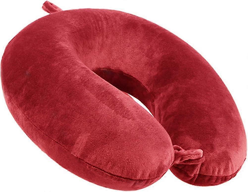 Travel Pillow - Memory Foam Neck Pillow Support Pillow.luxury Compact