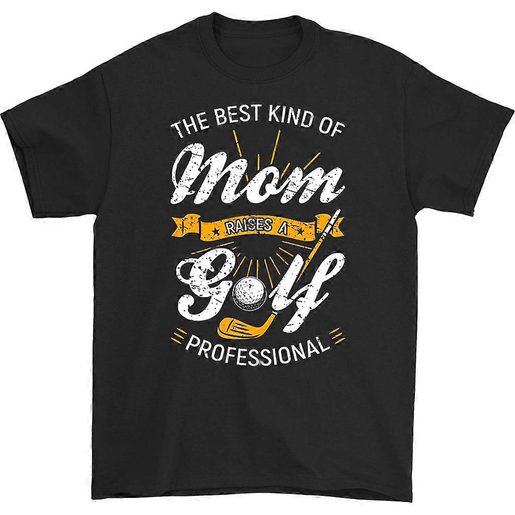 Die beste Mutter zieht ein Golfprofi-T-Shirt auf