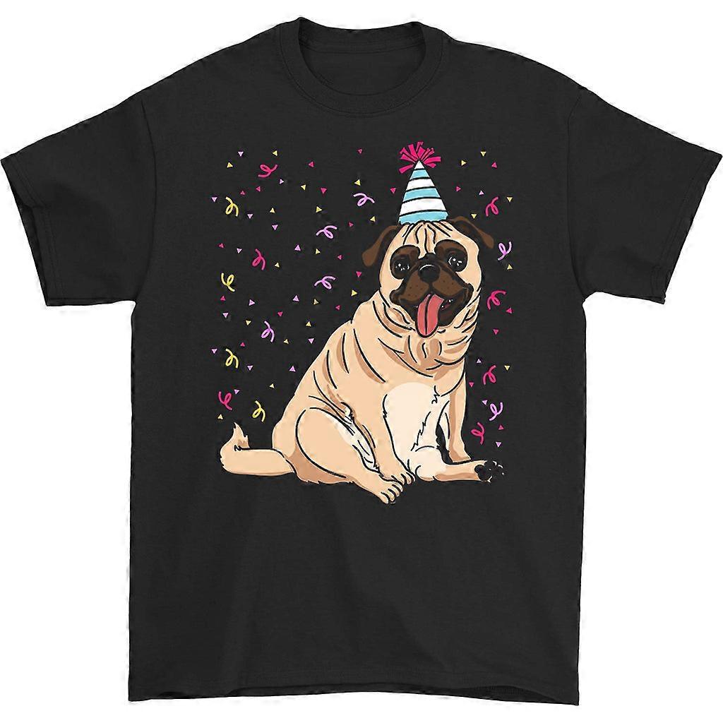 Pug Birthday Celebration T-shirt