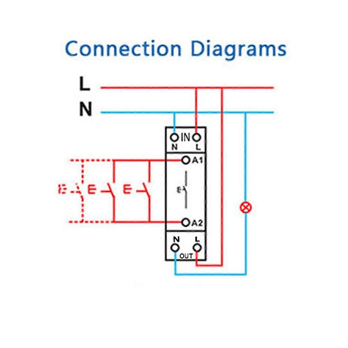 Tuya Smart Life Zigbee Circuit Breaker Din Rail 1p Single Pole Dry Contact Timer Relay App Remote C
