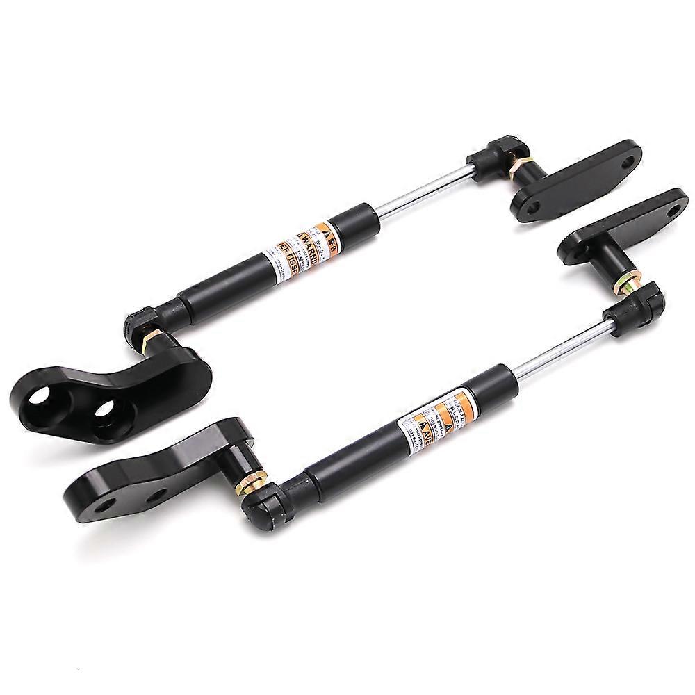Red Door Opener Gas Struts Set Billet Aluminum Anodized Front and Rear For Can-Am Maverick X3 & X3 Max 2017 2018 2019 2020 2021