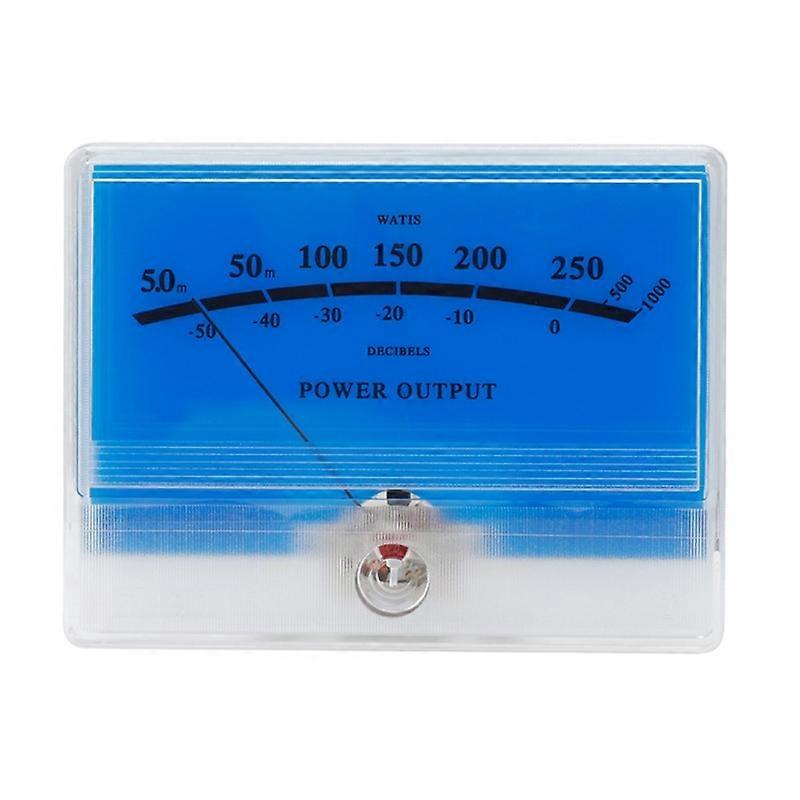 Square VU Meter with Backlight Audio Volume Meter Ammeter Quality Plastic Made