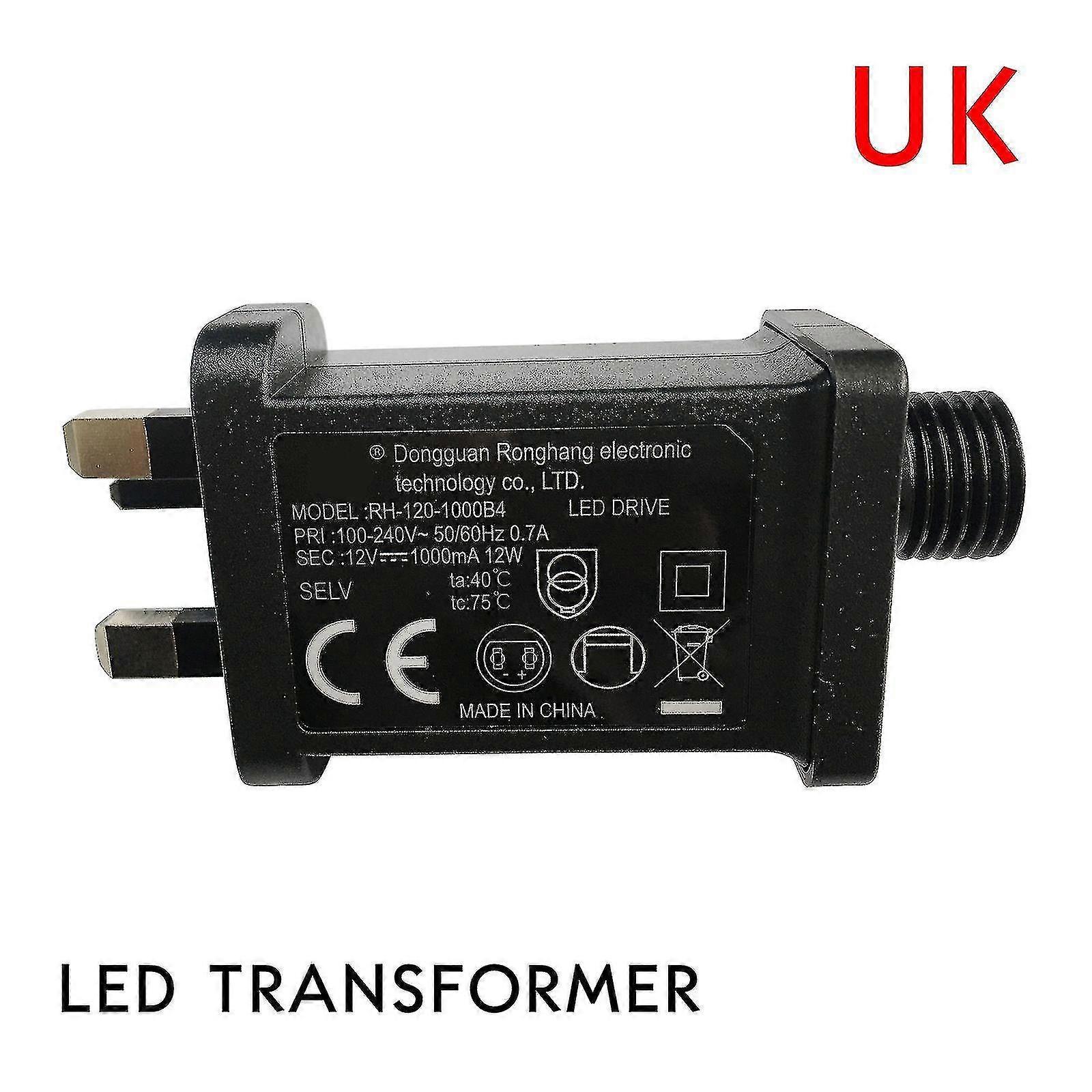 12v 1a Class 2 Power Supply, Led Transformer Replacement For String Light Inflatable Device