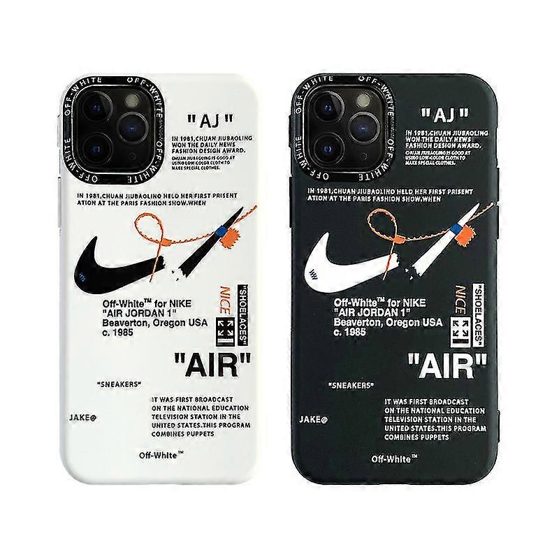 For Iphone 11 Pro Max   Nike Frosted Phone Case-white