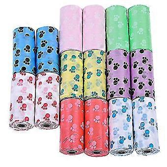 10x Rollen Huisdier Hond Puppy Kat Poep Poep Afval Wegwerp Clean Pick Up Zakken Shytmv