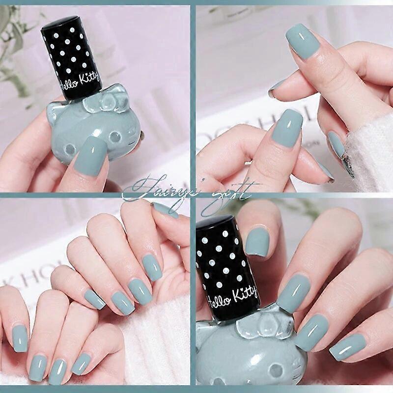 12MLカラーマニキュアグリッタージェルUVネイルソークオフネイルホットセラー新しいかわいいキティリキッドネイルジェルニスハイブリッドネイルポリッシュ