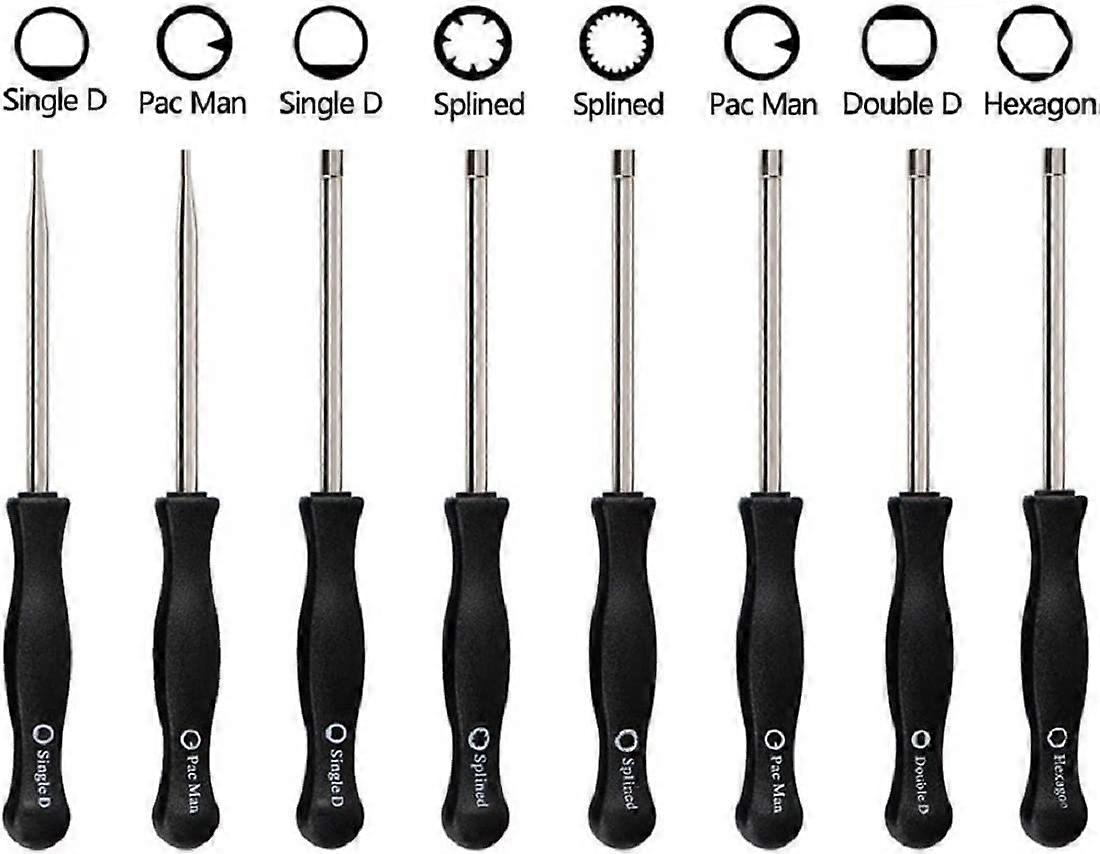 8 Pack Carburetor Adjustment Tool,7-Teeth Spline Socket Screwdriver