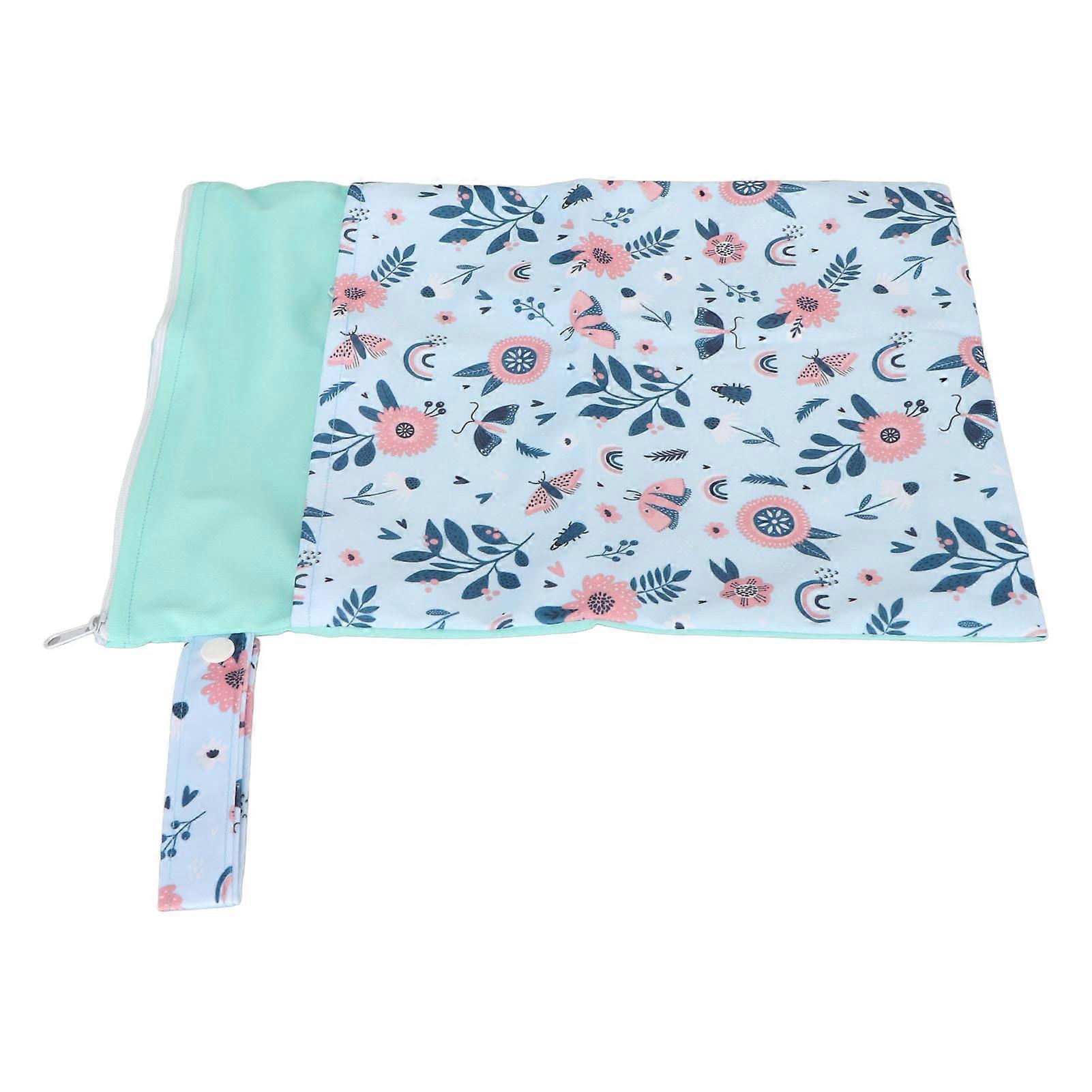 Wet Dry Bag Cloth Waterproof Multi Functional Washable Detachable Diaper Wet Dry Bag G64