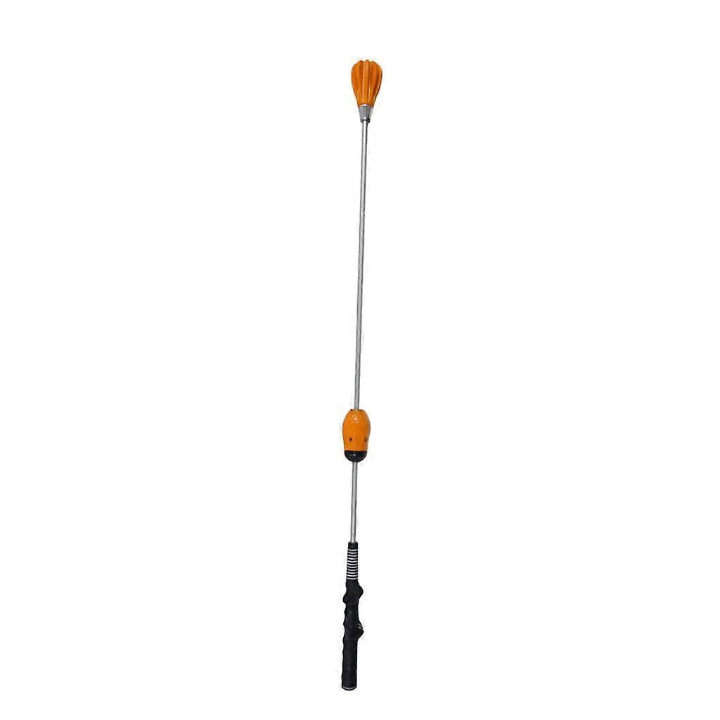 Kids Golf Swing Trainer Aids Tempo Training Position Grip Gesture Correction Orange