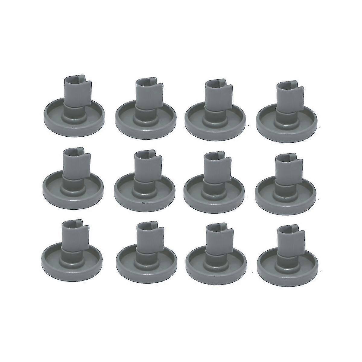 12 stk Oppvaskmaskin Hjul Nedre kurv Hjul For Favorit Privileg Oppvaskmaskin Nedre kurv Hjul 40m