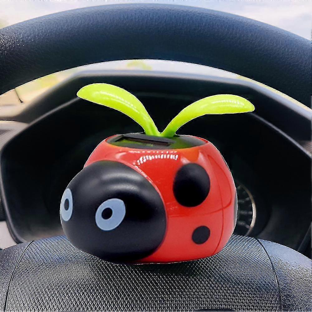 Ladybug Solar Energy Danza maceta Adornos de tuerca